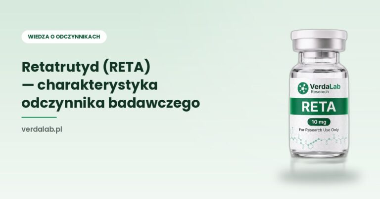 Fiolka retatrutydu (RETA) — odczynnik badawczy VerdaLab