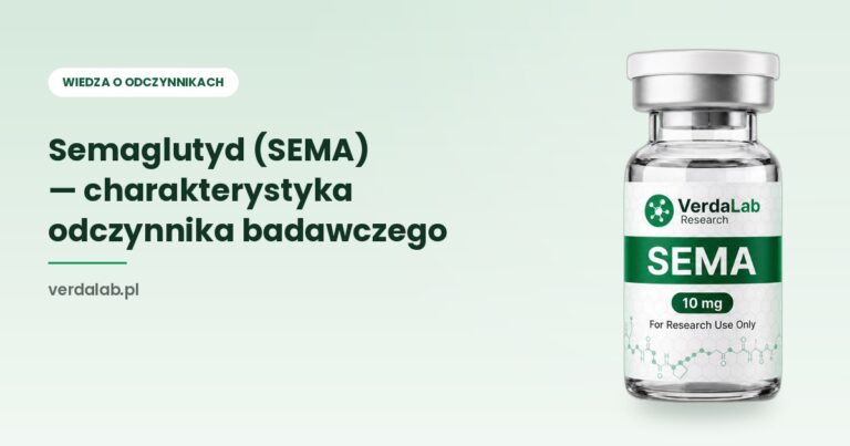 Fiolka semaglutydu (SEMA) — odczynnik badawczy VerdaLab