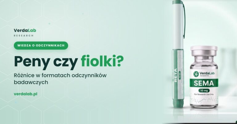 Peny czy fiolki — pen i fiolka VerdaLab, odczynniki badawcze RUO
