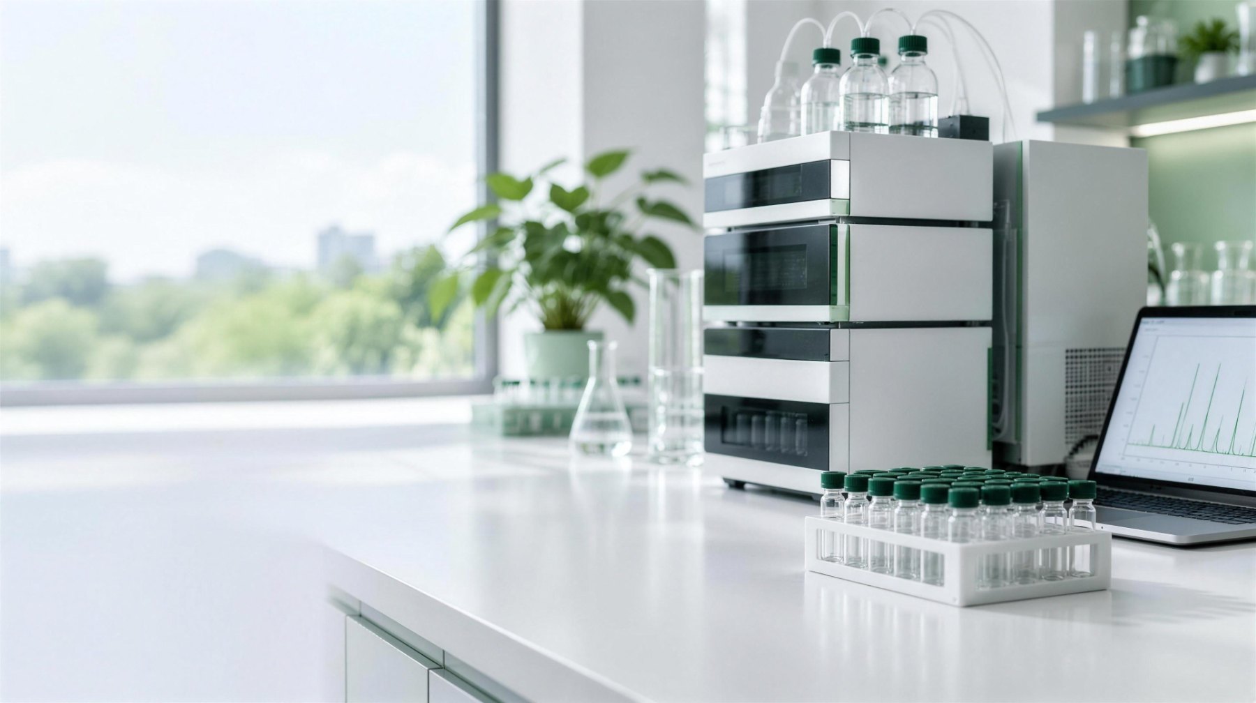 Laboratorium VerdaLab — stanowisko analityczne HPLC