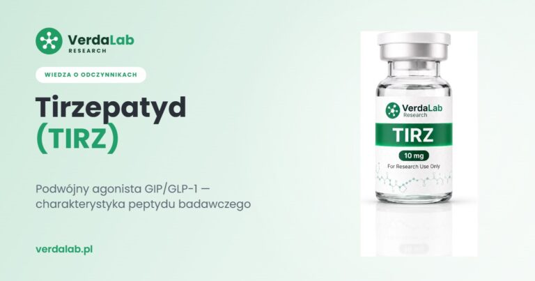 Tirzepatyd (TIRZ) - charakterystyka peptydu badawczego, VerdaLab
